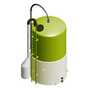 Bulk Brine Maker Salt Silo