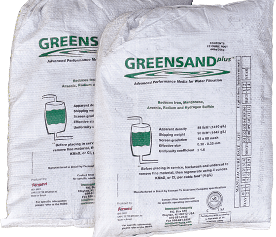 greensand plus, complete water solutions, greensand filter media
